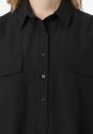 Платье-рубашка Modanisa, черный - фото 4