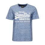 Футболка Superdry Vl Scripted Coll T-shirt, синий - фото 2