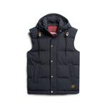 Жилет Superdry Everest Down Vest, синий - фото 3
