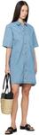 Мини-платье из синего денима Venezia A.P.C. - фото 4