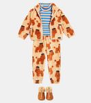 Кожаные ботильоны Pèpè, коричневый - фото 2