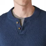 Свитер Lucky Brand Cloud Soft Henley - фото 4