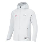 Куртка Li-Ning CBA Logo Printed Jacket 'White', белый - фото