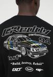 Толстовка HUF GREDDY RETRO MOD CREW, Black - фото 6