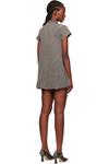 Мини-платье Bubble polo We11Done, цвет charcoal - фото 3