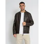 Кожаная куртка JCC "31023508", коричневый - фото