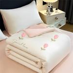 AVIVI Комплект постельного белья 4 предмета, 180x220 см, летнее одеяло - фото