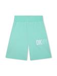 DKNY шорты с логотипом, зеленый - фото