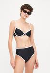 Низ бикини It's Now Cool THE WAISTED DUO, Black/White/Black - фото 2