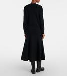 Кардиган с нижними панелями Moncler, черный - фото 3