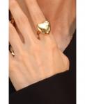Кольцо Сердце Эдема RETRO CHIC, Gold - фото 3