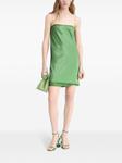 Jacquemus платье мини La Robe Elica, зеленый - фото 2