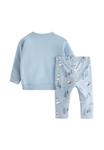Толстовка Lindex SET, Light Dusty Blue/Light Blue - фото 2