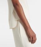 Топ с баской Gilma Fforme, белый - фото 5