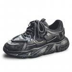 Кроссовки HACKBUTEER Chunky Sneakers Unisex Low-top, черный - фото 2