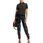 Футболка поло женская черная BALMAIN - фото 3