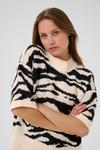 Свитер Kaffe KASandra, Wool White - фото 5