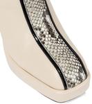 Кожаные ботильоны Bulla Corta Nodaleto, Python Mix - фото 6