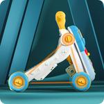 Развивающий стол-толкатель Interactive 5 в 1 Ricokids - фото 11