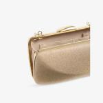 Клатч Lk Bennett Charlotte с блестками, золотой - фото 3