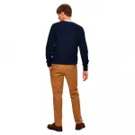 Брюки чинос Selected Slim Miles Flex, коричневый - фото 2