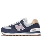 Тапочки 574 slide black New Balance, черный - фото