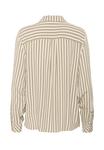 Блуза Culture Button-down blouse, Dune White Stripe/Beige - фото 6