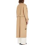 WEEKEND MaxMara Женское пальто цвета хаки, Khaki - фото 6