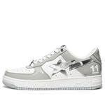 Кроссовки bape sta 'white silver grey' A Bathing Ape, белый - фото