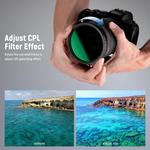 Фильтр Neewer 2-in-1 Combination Variable ND Filter and CPL 66601964 - фото 5