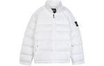 Стеганая куртка унисекс белая The North Face, белый - фото