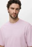 Футболка Mango Basic T-shirt, Pink - фото 4