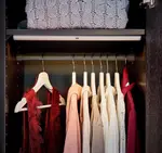 Штанга для одежды, темно-серая, 50 см, KOMPLEMENT IKEA - фото 3