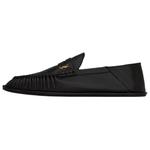 Лоферы Пенни Слипоны SAINT LAURENT, Черный - фото