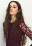 Платье PULL&BEAR Day dress, Bordeaux - фото 2
