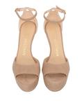 Сандалии Stuart Weitzman, бежевый - фото 4