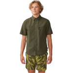 Рубашка Mountain Hardwear StryderShort Sleeve Shirt, цвет Dark Pine - фото 4