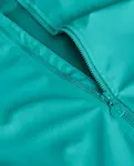 Детский дождевик с капюшоном и застежкой-молнией Boboli, бирюзовый - фото 4