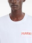Футболка с логотипом Marni, белый - фото 5