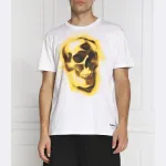 Футболка стандартного кроя Alexander Mcqueen, белый - фото