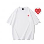 Футболка унисекс с принтом эмодзи, 2 шт (темно-синий и белый) - фото 4