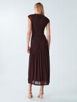 Миди платье BWLDR Chelle, Dark brown - фото 5