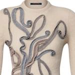 Свитер SS26 женский LOUIS VUITTON, экрю - фото 3