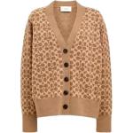 COACH Свитер Women's Brown Yellow - фото