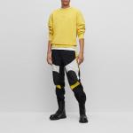 Свитшот с вышитым логотипом HUGO BOSS, черный - фото 7