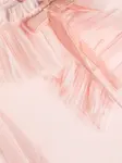 Шифоновое платье миди с оборками Patachou, розовый - фото 3
