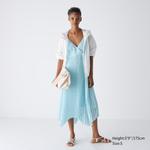 Платье-комбинация Uniqlo C Collection, голубой - фото 2