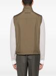 Zegna двусторонний жилет, зеленый - фото 4