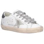 Золотая Гусь Женская Суперстар Делюкс Белый Лед Темно-Серый - фото 3