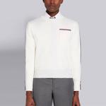 Свитер мужской белый THOM BROWNE - фото 3